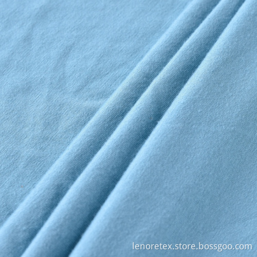 Bambus-Spandex-gestrickter Recycling-Single-Jersey-Stoff